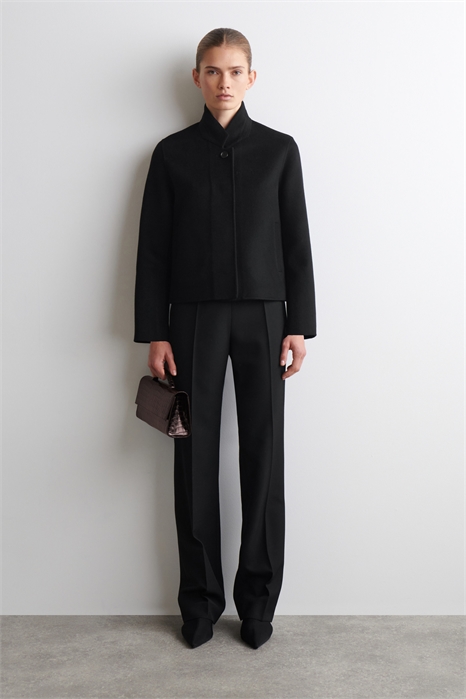 Структурированный пиджак из шерсти с двойным лицом артикул 1317049001