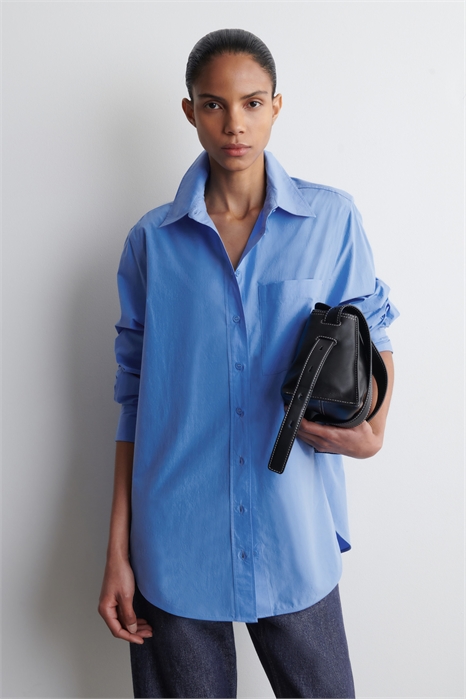 Рубашка из хлопка пима артикул 1271207008