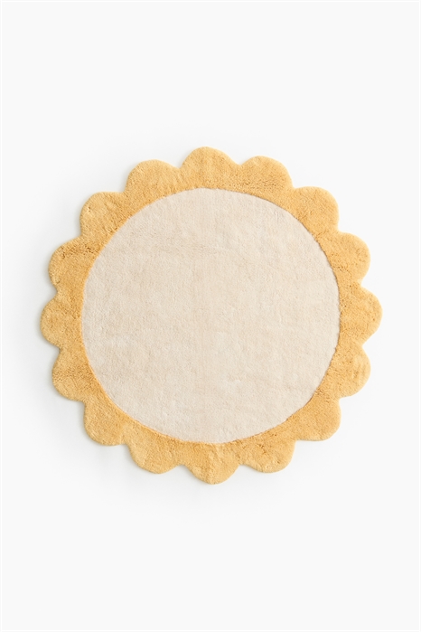Хлопковый коврик в форме цветка артикул 1258966003