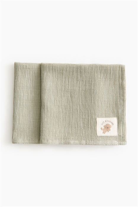 Вафельные салфетки из хлопка, 2 штуки артикул 1307126002