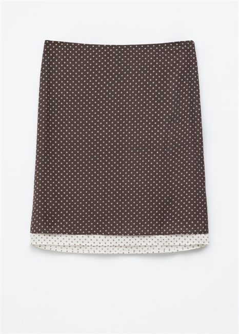 Юбка-слип-он до колен артикул 1324614002