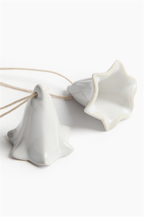 Набор из 2 пасхальных украшений из керамики артикул 1319387001