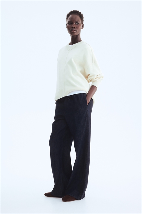 Джинсовые брюки на шнурке артикул 1324501001