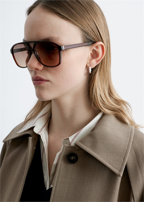 Очки-авиаторы широкие артикул 1325787006