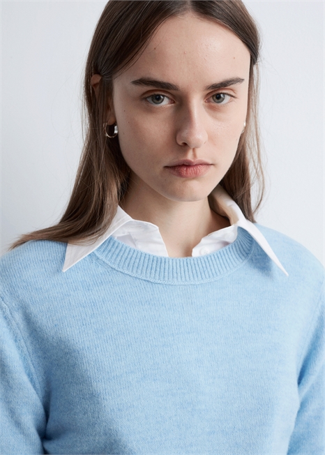 Вязаный джемпер артикул 1319468006