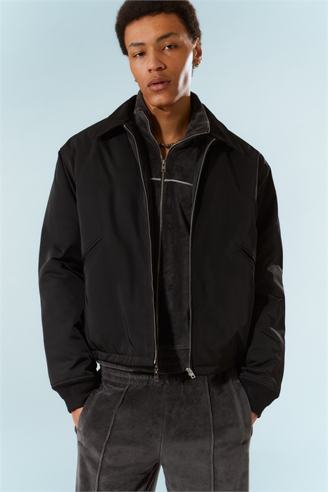 Свободная куртка на молнии артикул 1316057001