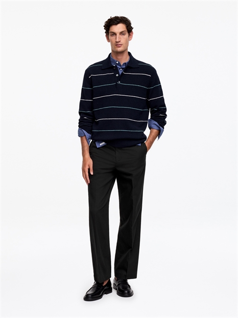 Брюки из хлопка и лиоцелла артикул 1340795001