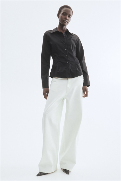 Приталенная рубашка артикул 1322471001