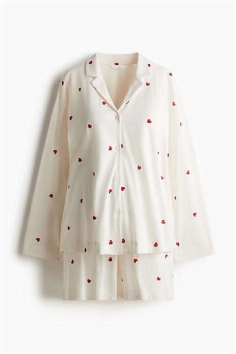 Хлопковая пижама MAMA Before & After артикул 1283206001