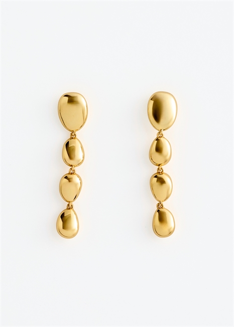 Серьги с подвесными бусинами артикул 1325173001