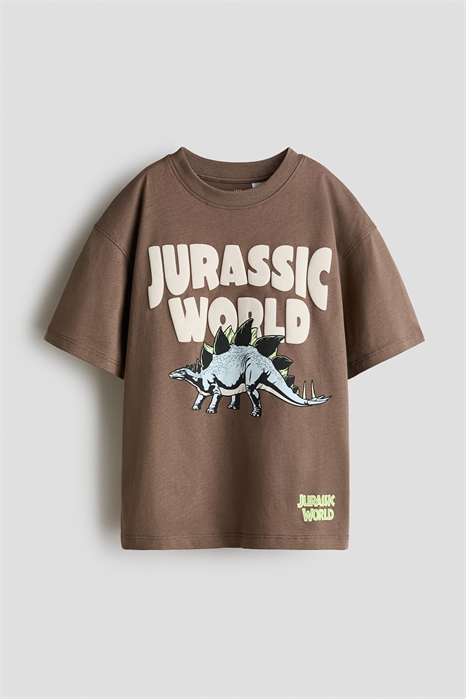 Футболка с принтом оверсайз артикул 1269368011