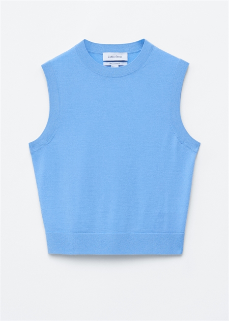 Кашемировый свитер-жилет артикул 1321975004