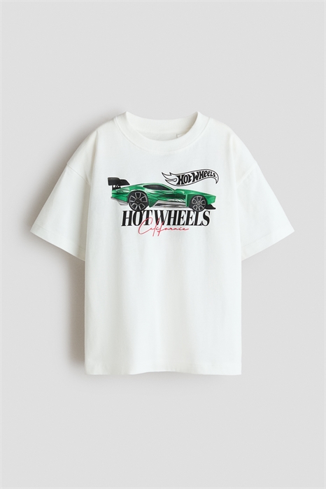 Футболка свободного кроя с принтом артикул 1336998003