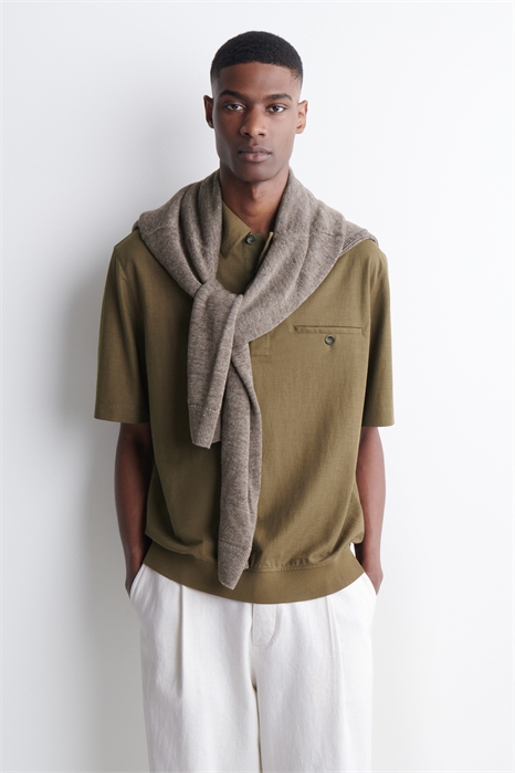 Рубашка-поло из джерси артикул 1311755002