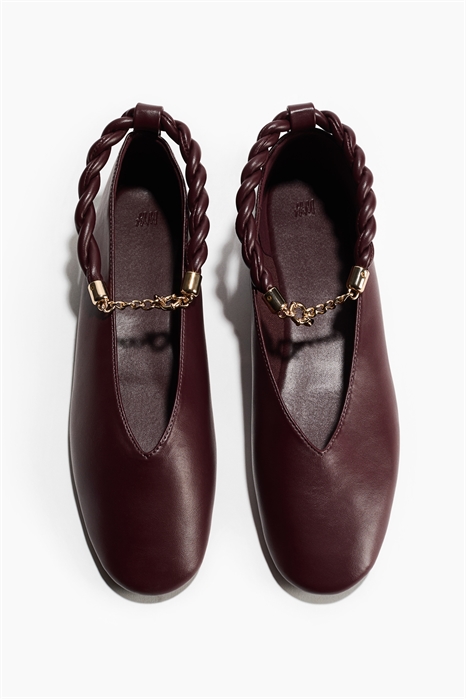 Балетки с закрученными деталями артикул 1313004002