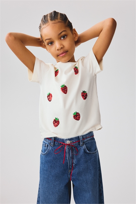 Футболка с узором из деталей артикул 1302424029