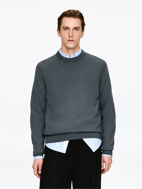 Джемпер тонкой вязки из мериноса артикул 0490418077