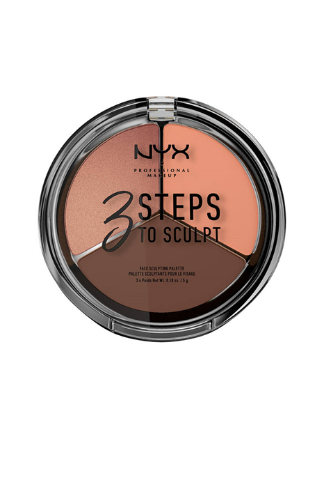 Палетка для скульптурирования лица 3 Steps To Sculpt артикул 0618090004