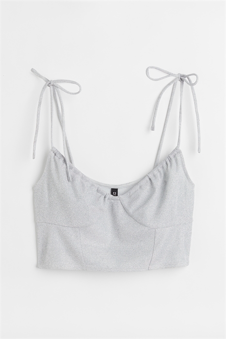 Блестящий топ артикул 1078156001