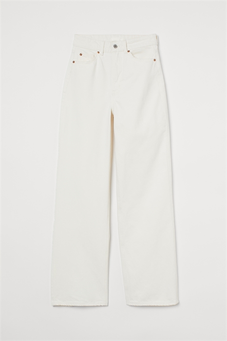 Широкие высокие джинсы артикул 0941362006