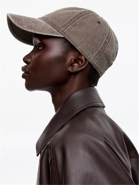 Кепка из мокрого хлопка артикул 1223859005