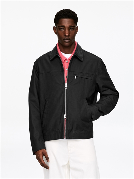 Хлопковая куртка из канваса артикул 1314840002