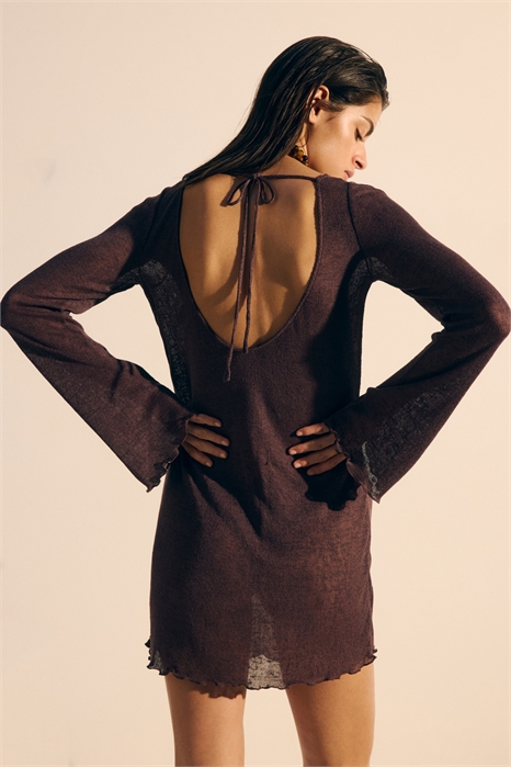 Мини-платье для пляжа артикул 1330885001