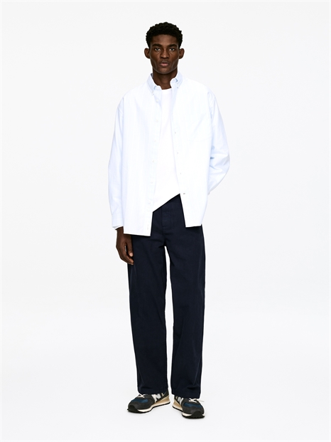 Расслабленные брюки из канваса артикул 1315991002