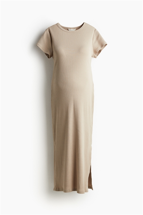 Ребристое платье MAMA артикул 1169894004