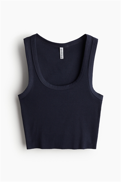 Короткий жилетный топ артикул 1212776008