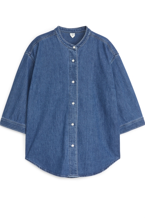 Джинсовая рубашка артикул 1227429002