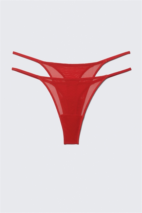 2-пачка стрингов Mid Rise Mesh Tanga артикул 1323643002