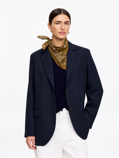 Хлопковый шарф артикул 1327759002