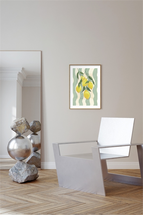 Типография Violets — Полосатые лимоны артикул 1357893001