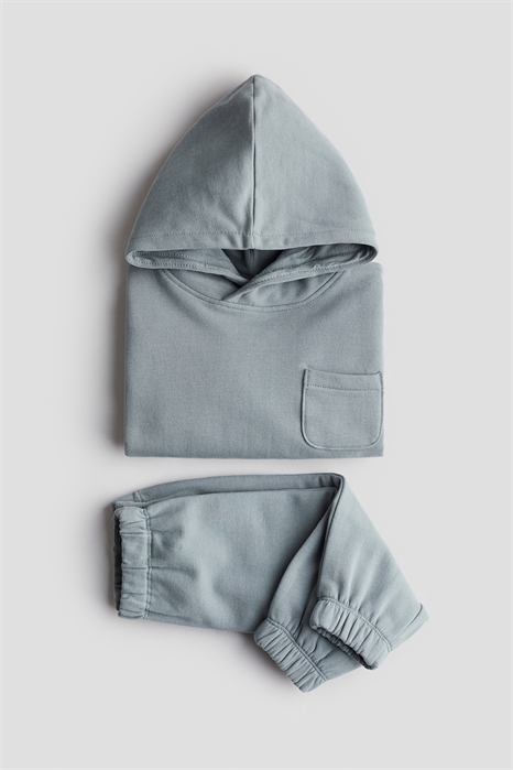 Комплект из двух хлопковых толстовок артикул 1255581001