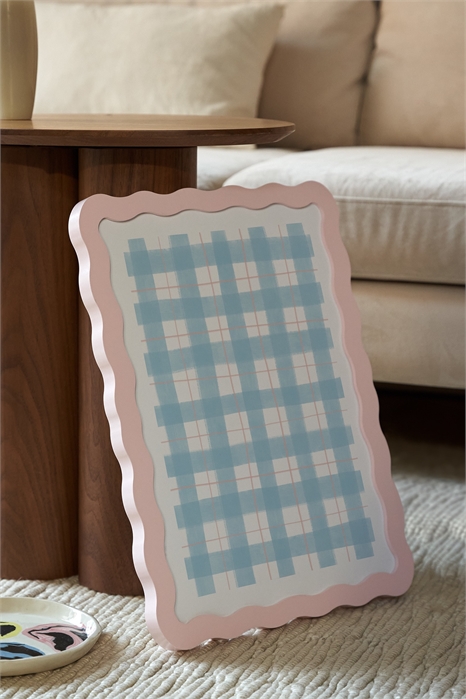 Волнистая деревянная рамка для фотографий артикул 1358022002