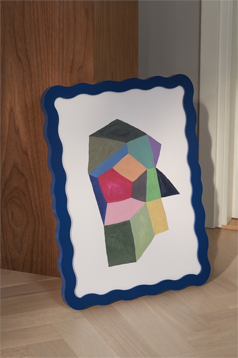 Волнистая деревянная рамка для фотографий артикул 1358022008