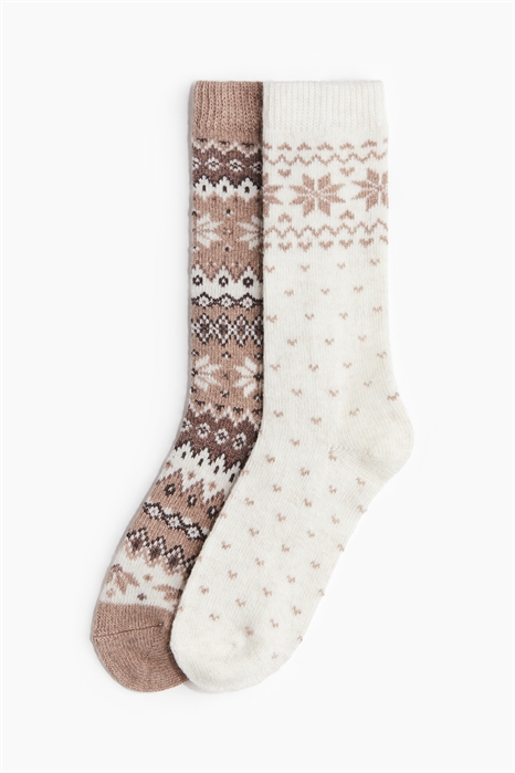 Носки из шерстяного бленда 2 шт. артикул 1245093009