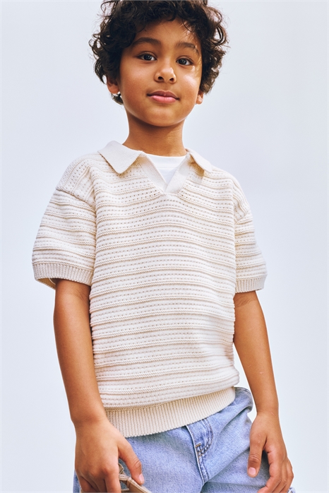 Трикотажная рубашка-поло артикул 1273617006