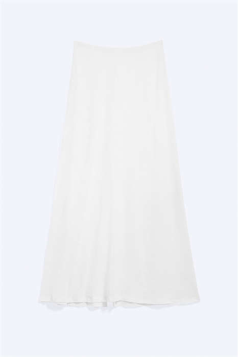 Юбка макси из тонкого хлопкового трикотажа артикул 1310294002