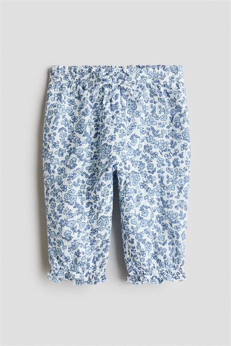 Хлопковые брюки из муслина артикул 1319107003