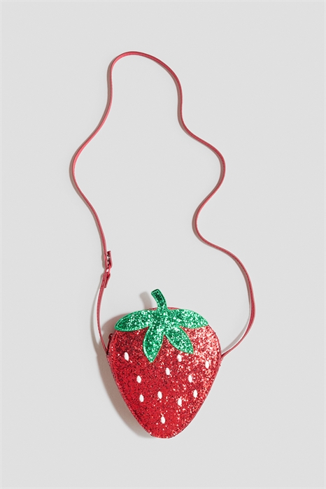 Сумка через плечо с пайетками в виде клубники артикул 1326893001