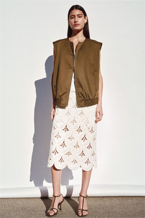 Пиджак из твила артикул 1328924001