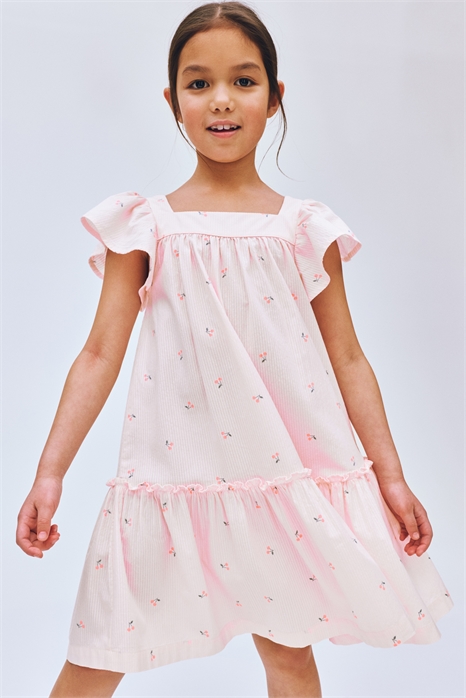 Расклешенное хлопковое платье артикул 1329940002