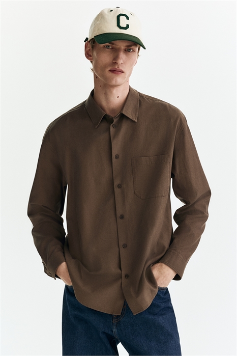 Рубашка свободного кроя артикул 1335813002