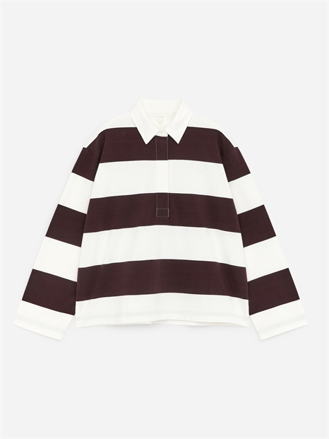 Хлопковая рубашка-поло артикул 1339785002