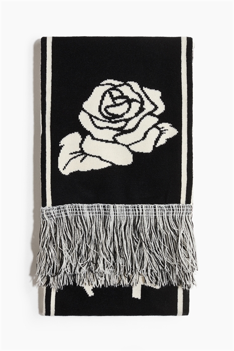 Шарф из жаккардового трикотажа артикул 1344150001