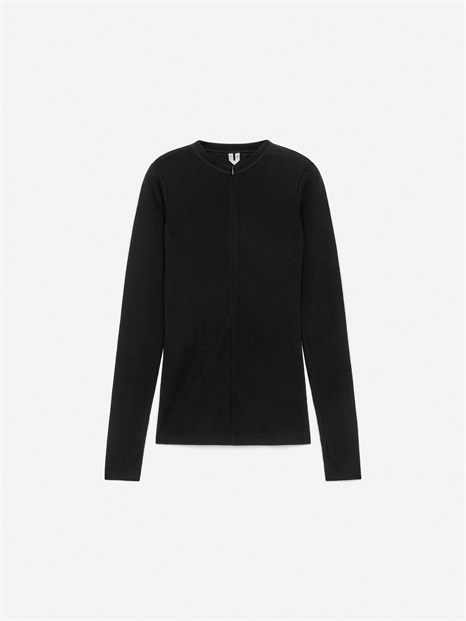 Шерстяной топ на молнии артикул 1296196002