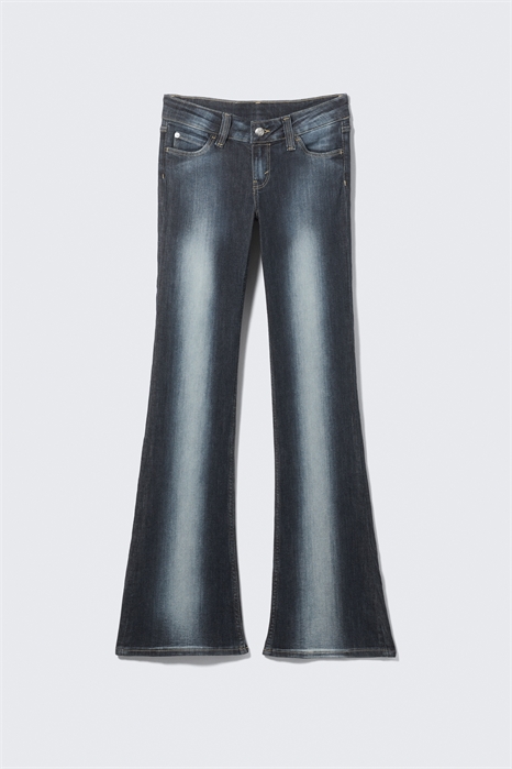 Джинсы Booty Bei с низкой посадкой и зауженными брючинами артикул 1228331024