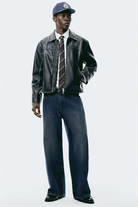 Широкие джинсы артикул 1315487003